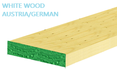 WHITEWOOD 2 x 4 x 13FT.